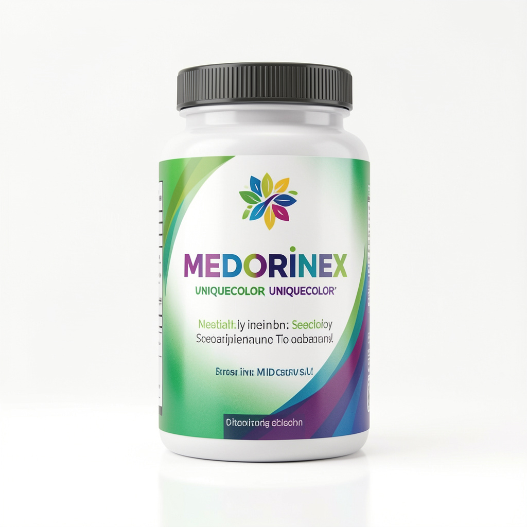 Medorinex dietary supplement capsules bottle, 30-day supply